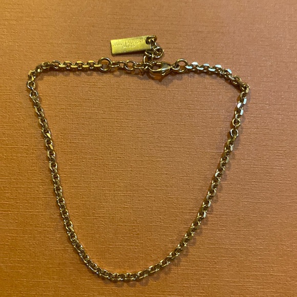 Saint Laurent Small Faceted Cable Chain Bracelet 601757 - Picture 1 of 7